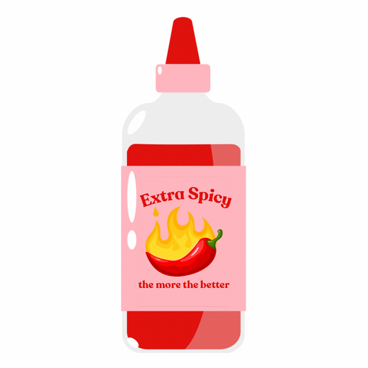 Extra Spicy Fanfic - Hot Sauce Sticker