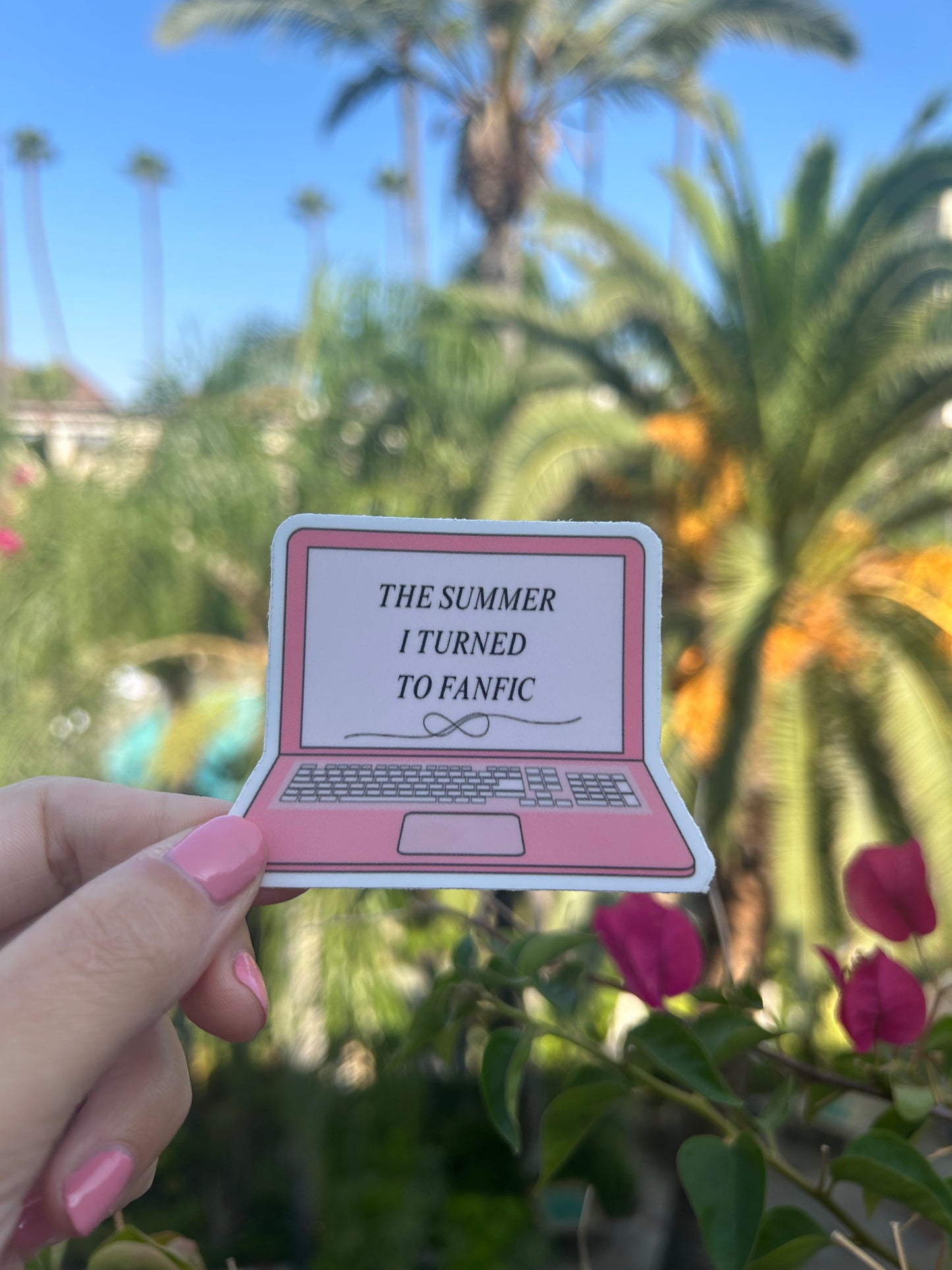 The Summer I Turned To Fanfic Sticker