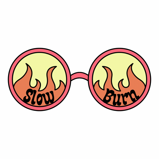 Slow Burn Sticker